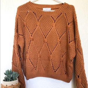 Burnt Orange Sweater